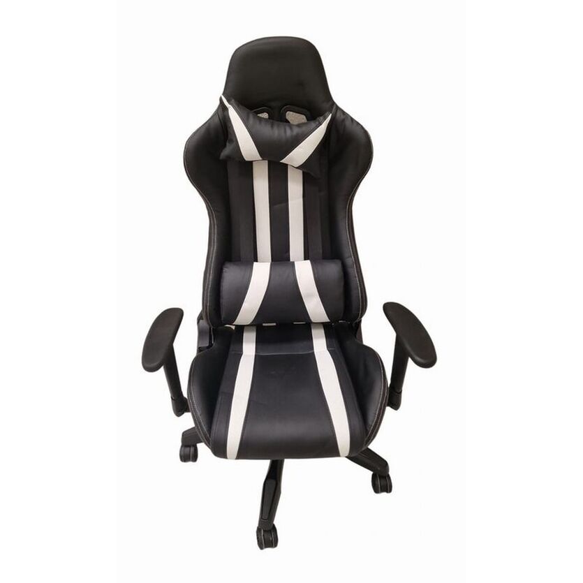 Silla Gaming profesional blanca y negra RQ8002