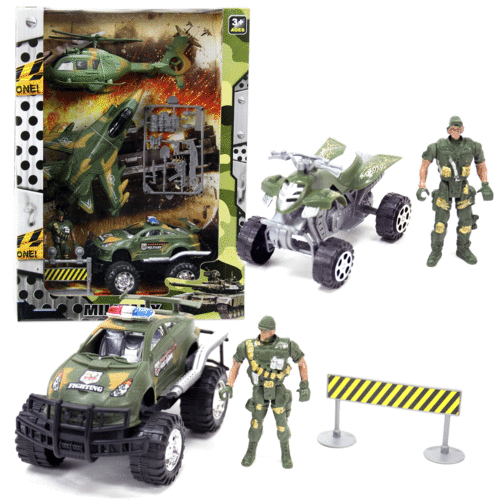 Set figuras militares juguete