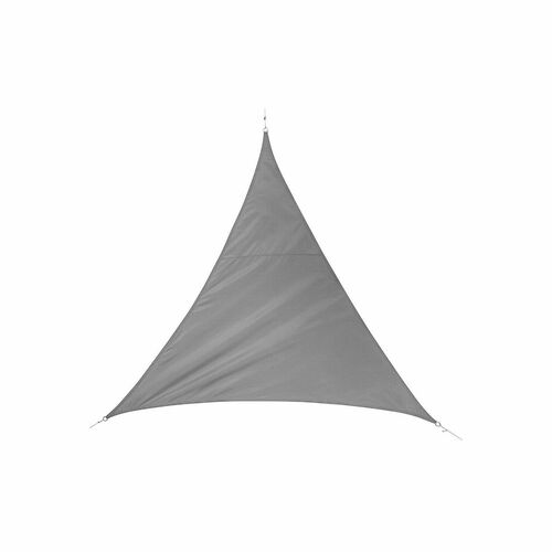 Parasol triangular poliester gris Zeus 5 x 5 x 5 cm