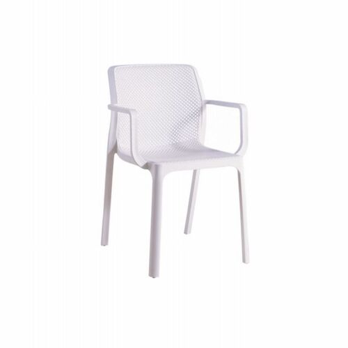 Set 4 sillas diseño eventos blanca Asker Kendall 82.5 x 55 x 53.5 cm