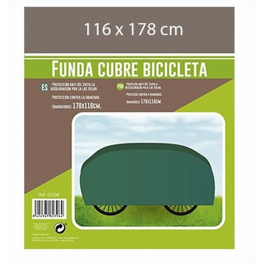 Funda Bicicleta rafia verde 178 x 116 cm