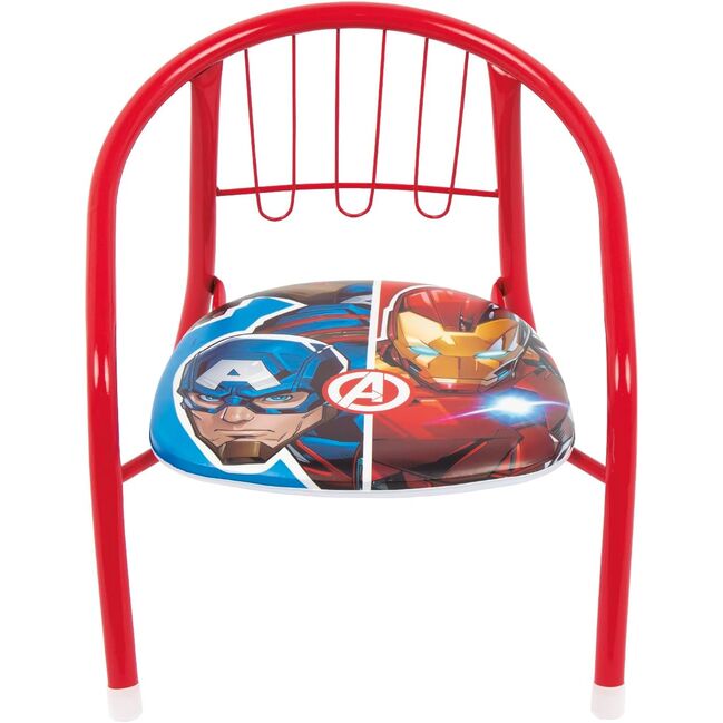 Silla metal de Los Vengadores Avengers 35.5 x 30 x 33.5 cm