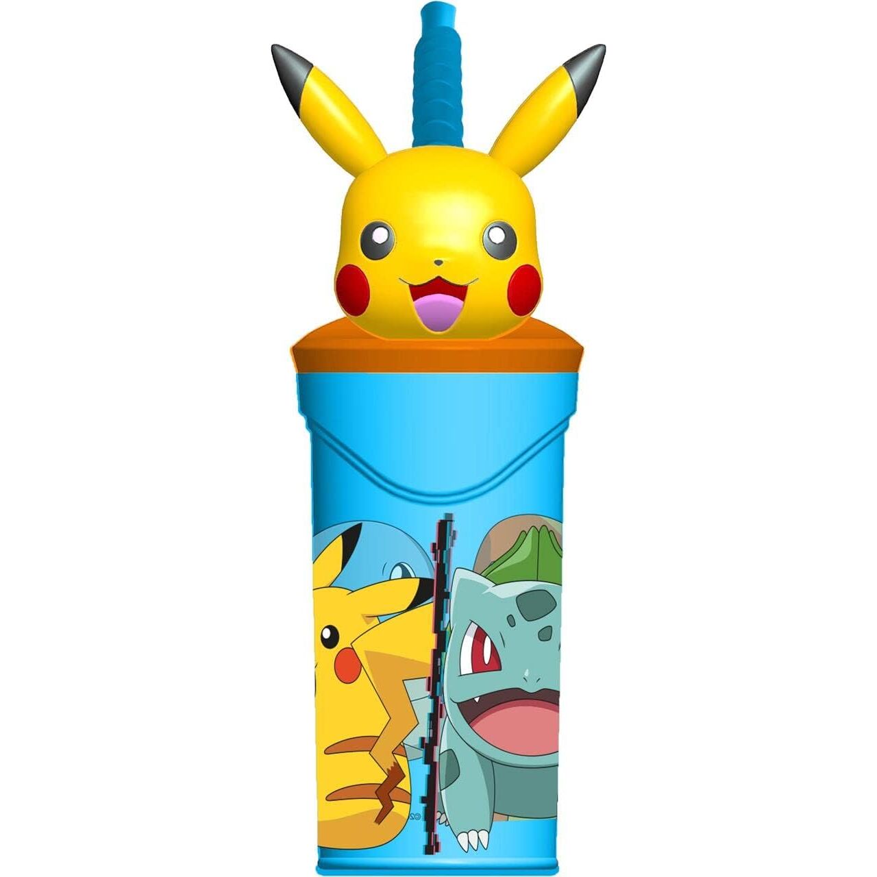 Botella cantimplora 3D plástico Pokemon 360 ml