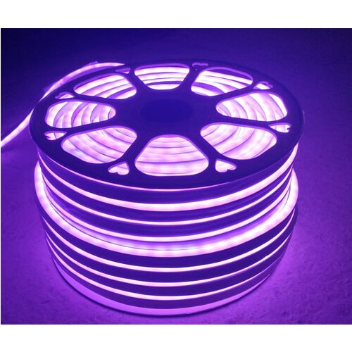 Rollo neón led 220V violeta 50 metros