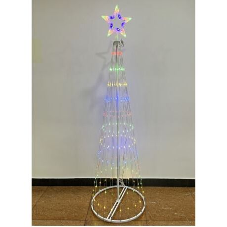 Cono cortina 452 leds multicolor 300 cm