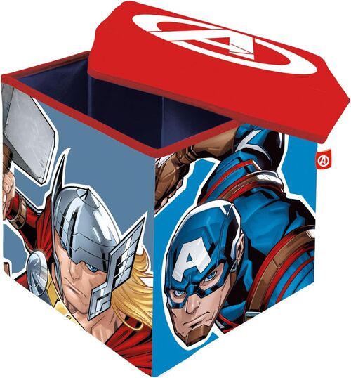 Taburete contenedor Los Vengadores Marvel 30 x 30 x 30 cm