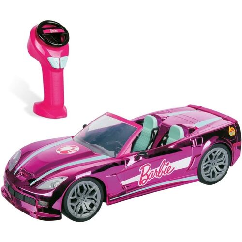 Coche radio control Barbie 40 x 17.5 x 12.5 cm