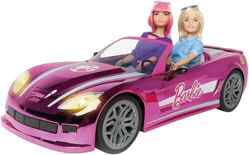 Coche radio control Barbie 40 x 17.5 x 12.5 cm