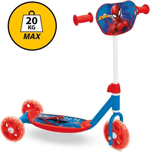 Patinete 3 ruedas Spiderman Marvel Mondo