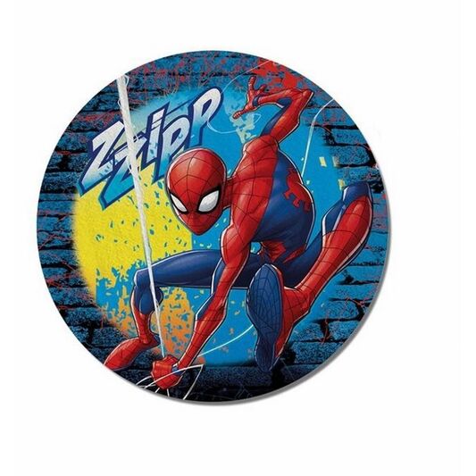 Toalla playa redonda poliester Spiderman 120 cm