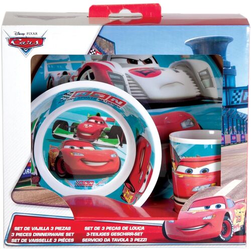 Set 3 piezas menaje Cars Disney