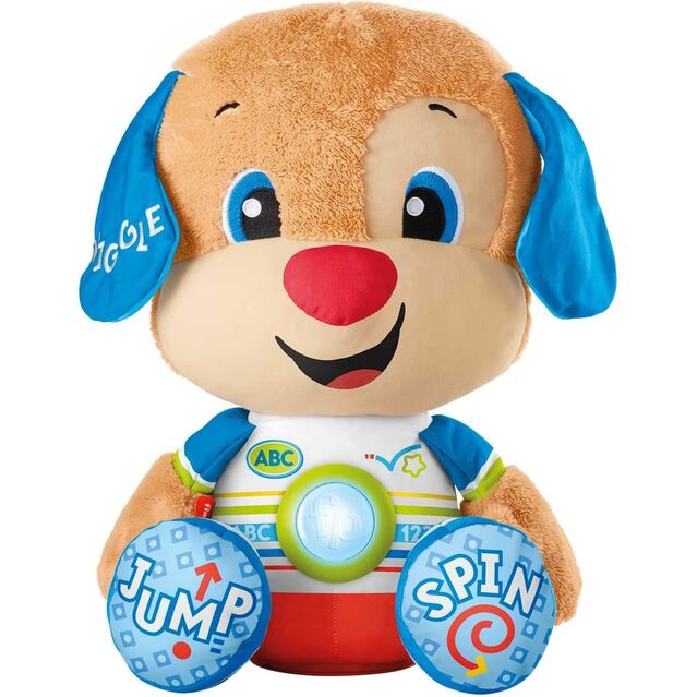 Perrito aprendizaje luz y sonido Fisher Price 17,5 x 22 x 40 cm