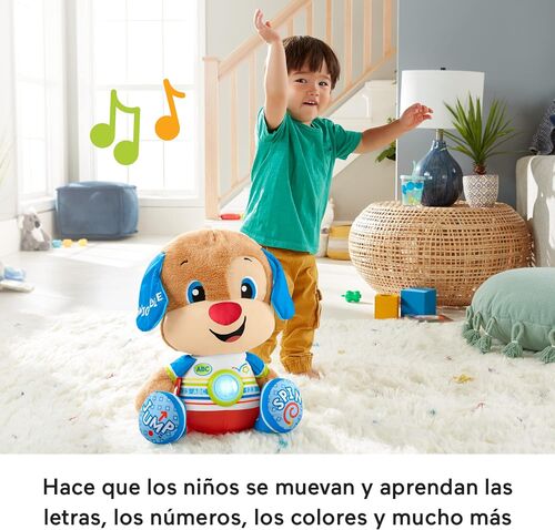 Perrito aprendizaje luz y sonido Fisher Price 17,5 x 22 x 40 cm