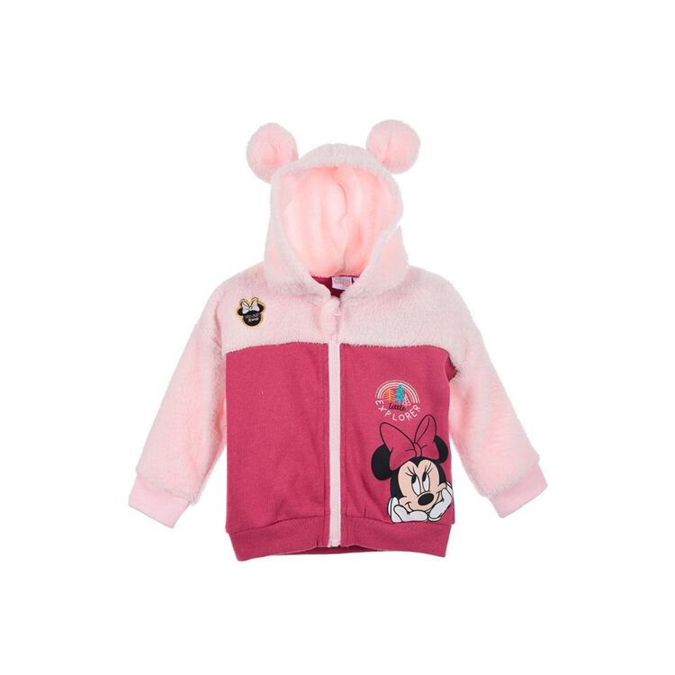 Chaqueta chándal rosa y fucsia Minnie Mouse Disney 6 Meses