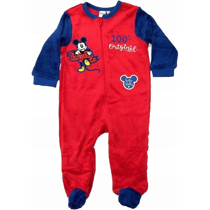 Pelele coralina Mickey Mouse Disney 12 Meses