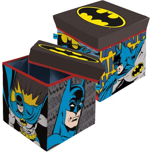 Taburete contenedor Batman 30 x 30 x 30 cm