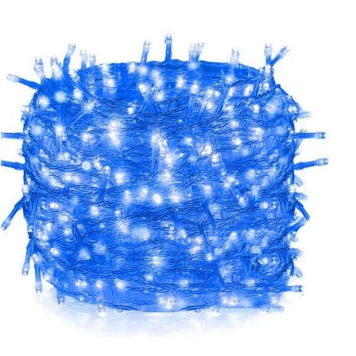 Guirnalda cordón LED uso doméstico 10m color azul 220V