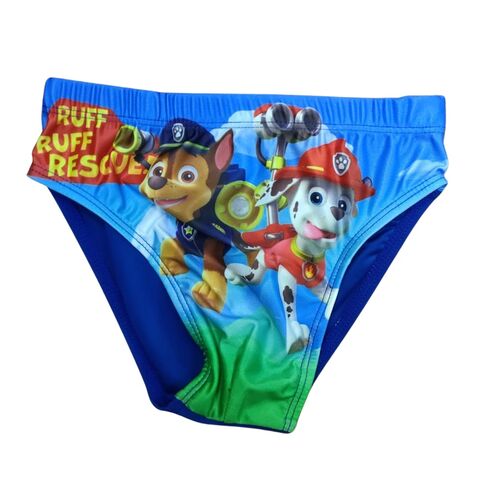 Bañador slip Patrulla Canina Paw Patrol azul 4 años