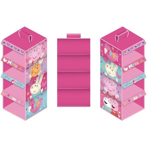 Armario organizador 4 huecos Peppa Pig 29 x 28 x 65 cm