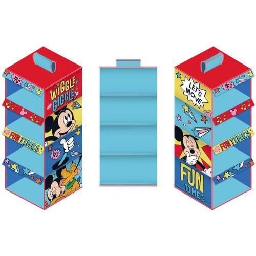 Armario organizador 4 huecos Mickey Mouse Disney 29 x 28 x 65 cm