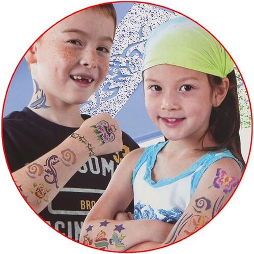 Set tatuajes eléctrico infantil