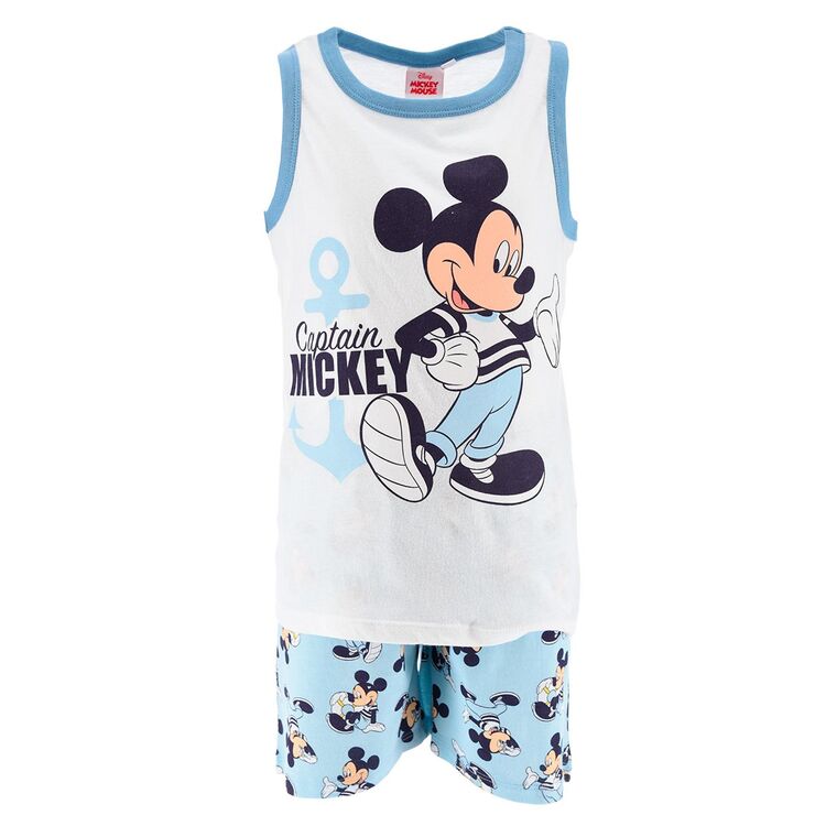 Conjunto verano dos piezas blanco Mickey Mouse Disney