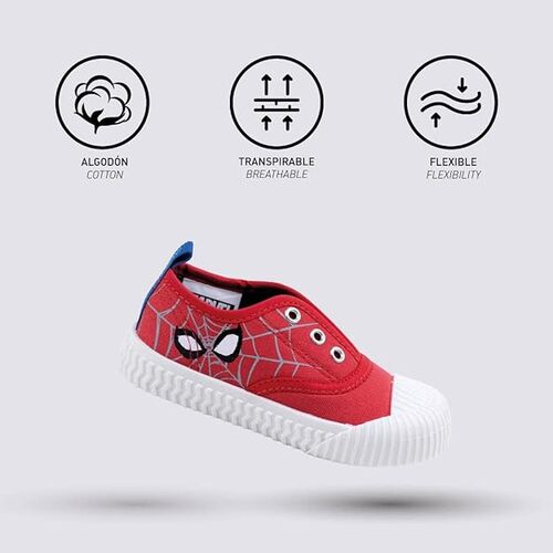 Zapatillas loneta Spiderman Marvel 22