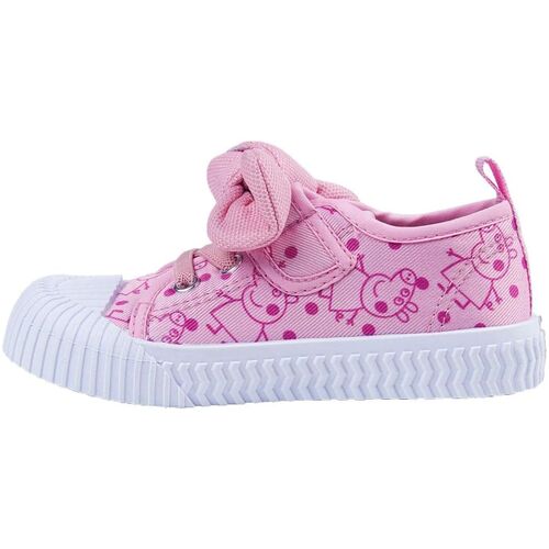 Zapatillas loneta velcro Peppa Pig 22