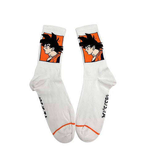 Calcetines adulto blanco Sport Dragon Ball