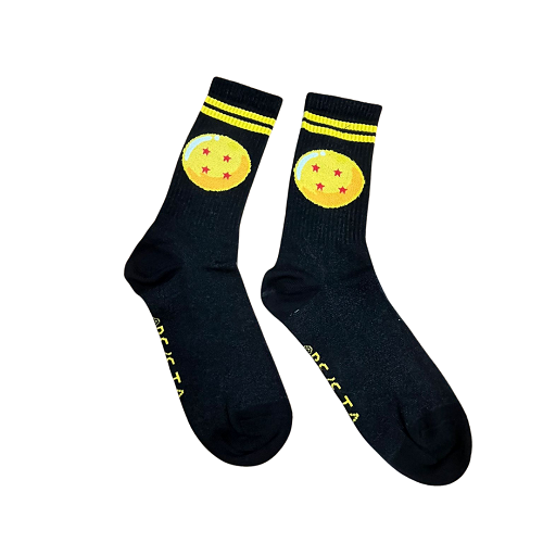 Calcetines adulto negro Sport Dragon Ball