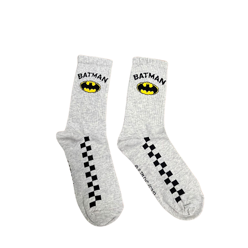 Calcetines adulto gris Sport Batman DC Comics