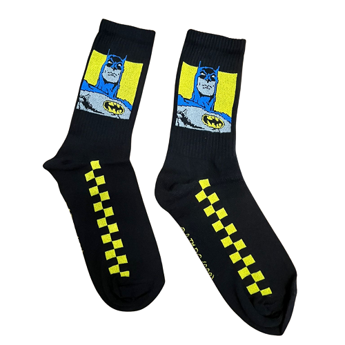 Calcetines adulto negro Sport Batman DC Comics