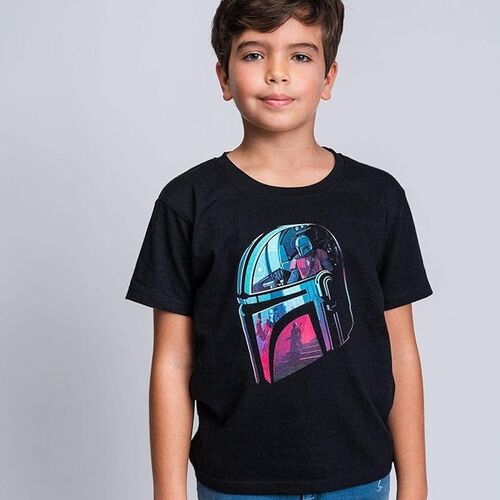 Camiseta manga corta  The Mandalorian Star Wars 6 años