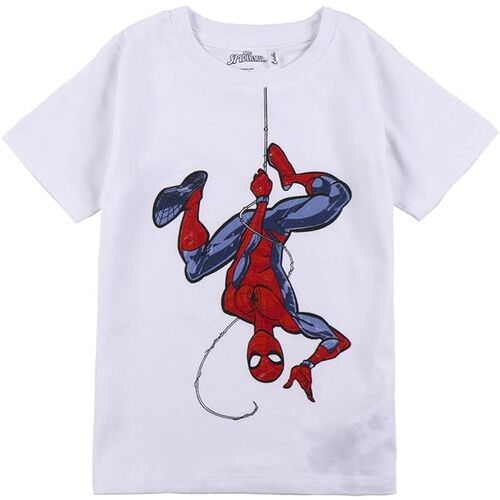 Camiseta manga corta blanca Spidey Marvel 2 años