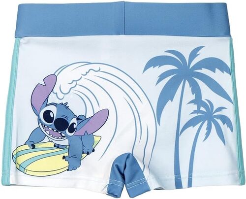 Bañador bóxer azul Stitch Disney 4 años