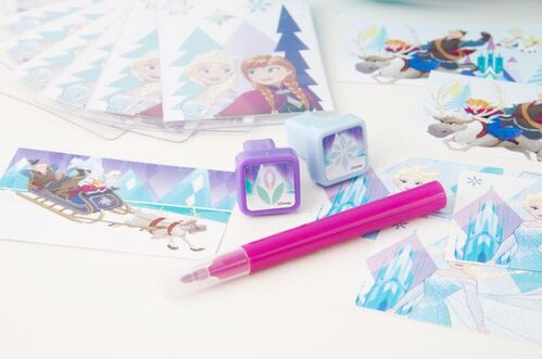 Kit para hacer tarjetas creativas de Frozen