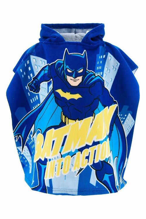 Poncho microfibra piscina playa Batman Dc Comics 55 x 100 cm