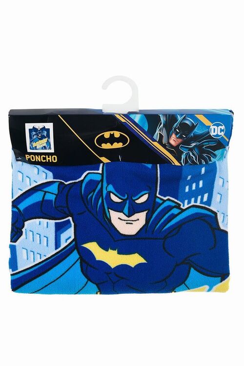 Poncho microfibra piscina playa Batman Dc Comics 55 x 100 cm