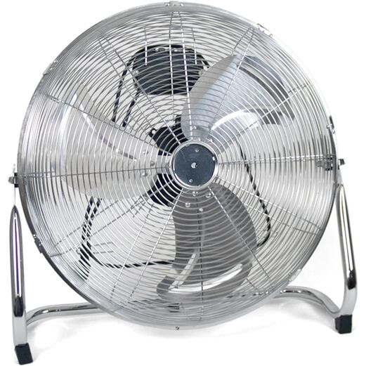 Ventilador suelo cromado 50 cm 100 W