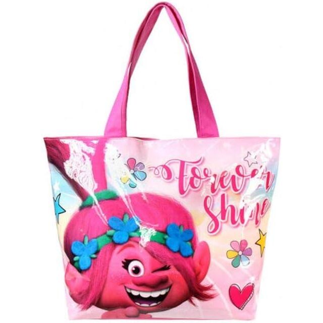 Bolsa playa Trolls 48 x 35 x 14 cm