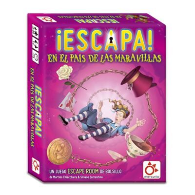 Juego de mesa ''Escapa. En el País de las Maravillas''