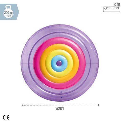 Isla fiesta arcoiris 206 cm