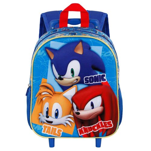 Mochila trolley Sonic 3D