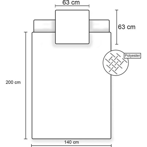 Ropa de cama de Sonic  140 x 200 cm