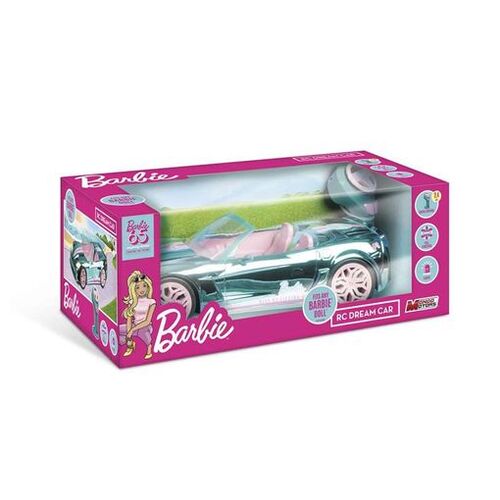 Coche radiocontrol Barbie 65 Aniversario 40 x 17.5 x 12.5 cm