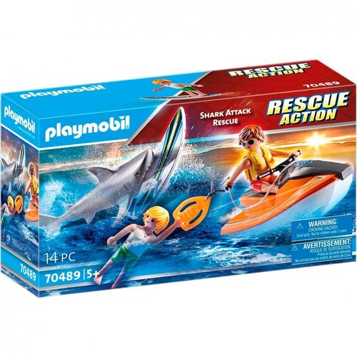 Playmobil Shark atack rescue action