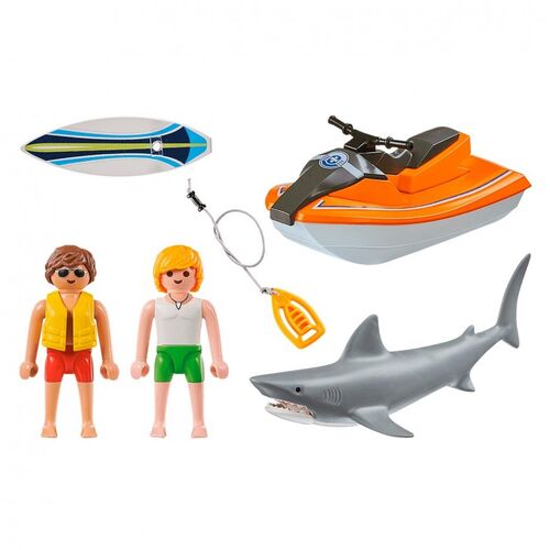 Playmobil Shark atack rescue action