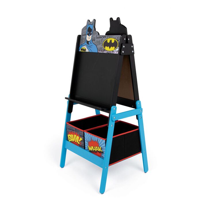 Pizarra con soporte multifunción madera 54 x 45 x 117 cm Batman