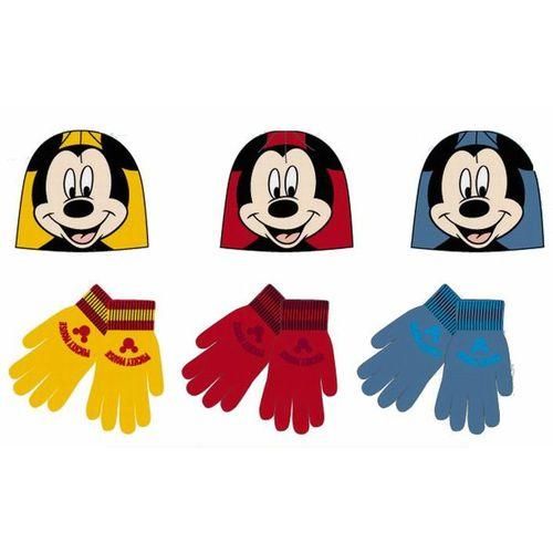 Gorro guantes Mickey Mouse Disney Amarillo