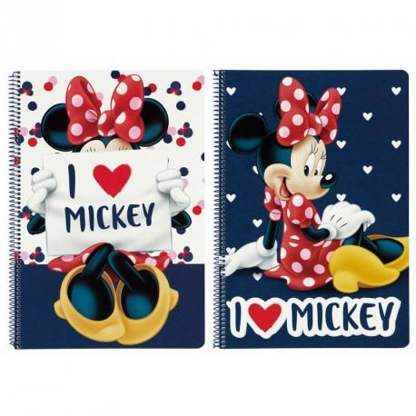 Libreta Minnie Disney Blanco